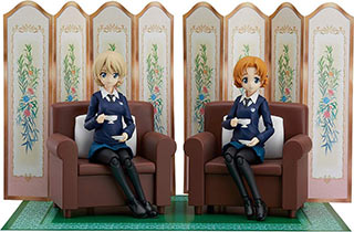 ＜figma ガールズ&パンツァー 最終章 ダージリン&オレンジペコセット＞
