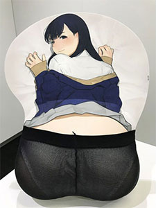 <よむタイツ 等尻大マウスパッド>
