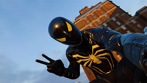 <スパイダーマン>