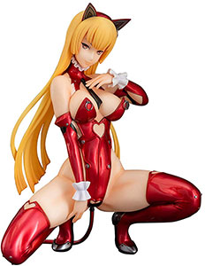 ＜クイーンテッド・イラストレーターコレクション ばん！ 猫娘-maoniang- エナメルレッドVer.＞