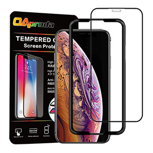 <【改善版】OAproda iPhone XS Max 全面保護フィルム>