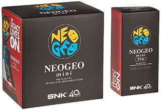 <NEOGEO mini + NEOGEO mini PAD (黒) セット>