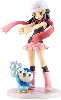 ＜ARTFX J 『ポケットモンスター』シリーズ ヒカリ with ポッチャマ＞