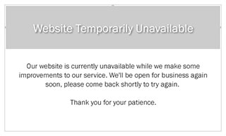 <Website temporarily unavailable>