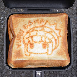 <ゆるキャン△ ホットサンドメーカー>