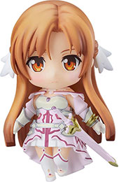 ＜ねんどろいど ソードアート・オンライン アリシゼーション War of Underworld アスナ《創世神ステイシア》 ノンスケール ABS&PVC製 塗装済み可動フィギュア＞