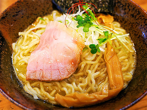 <濃厚牡蠣そば>
