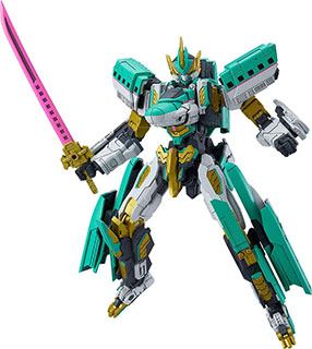 ＜MODEROID 新幹線変形ロボ シンカリオン シンカリオン E５はやぶさ MkII ノンスケール PS＆ABS製 組み立て式プラスチックモデル＞