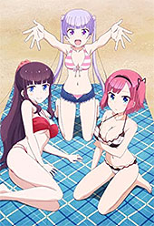 ＜【Amazon.co.jp限定】NEW GAME!! Blu-ray BOX( 購入特典:オリジナル額入複製アート《 A4サイズ 》付き )＞