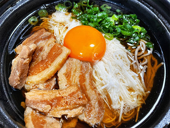 <東京とろろそば>