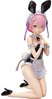 ＜Re ゼロから始める異世界生活 ラム 生足バニーVer. 1/4スケール PVC製 塗装済み完成品フィギュア＞