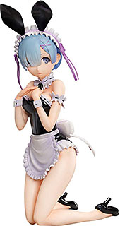 ＜Re ゼロから始める異世界生活 レム 生足バニーVer. 1/4スケール PVC製 塗装済み完成品フィギュア＞