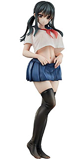 ＜カーテンちゃん illustration by B-銀河 ノンスケール PVC&ABS製 塗装済み 完成品フィギュア  [アダルト]＞