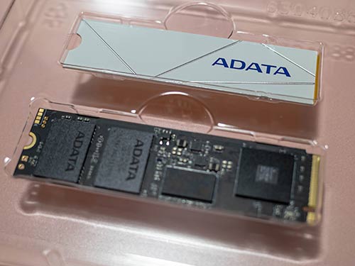 <ADATA Premier SSD NVMe M.2 PCIe 4.0 ヒートシンク付属 2TB>