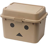 ＜【Amazon.co.jp限定】JEJアステージ ホームボックス ダンボー 日本製 宅配ボックス 収納ボックス おもちゃ収納 アウトドア収納 68L [幅62×奥行44×高さ44.5cm]＞