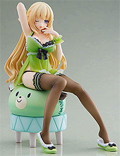 ＜ブロッコリー 1/8スケールフィギュア 超次元ゲイム ネプテューヌ「ベール」寝起きVer. ABS ATBC-PVC塗装済み完成品 全高170mm＞