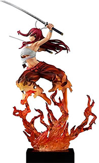 ＜オルカトイズ 1/6スケール エルザ・スカーレット侍-光炎万丈-ver.紅 PVC製塗装済み完成品 約全高435mm PVC製＞