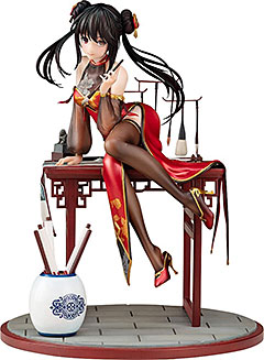 <KDcolle デート ア ライブIV 時崎狂三 書画美人Ver. 1/7スケール プラスチック製 塗装済み完成品フィギュア>