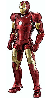 ＜Marvel Studios The Infinity Saga [マーベル スタジオ インフィニティ サーガ] DLX Iron Man Mark 3[DLX アイアンマン マーク3] 1/12スケール ABS&PVC&亜鉛合金製 塗装済み可動フィギュア＞
