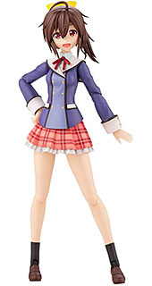 ＜創彩少女庭園 源内 あお【若葉女子高校・冬服】 全高約159mm 1/10スケール プラモデル＞