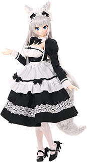 <アゾンインターナショナル Iris Collect レイラ もふもふカフェへようこそ いつものオオカミメイドver. 1/3スケール ソフビヘッド製 フィギュア コレクター・ スケールドール>
