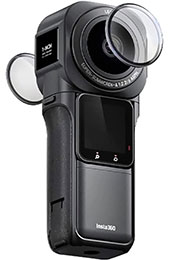 ＜Insta360 ONE RS 用 1 インチ パノラマ レンズ プロテクター防塵および傷防止レンズ カバー＞