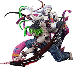 ＜フィギュアーツZERO 鬼滅の刃 堕姫・妓夫太郎 約220ｍｍ PVC&ABS製 塗装済み可動フィギュア＞
