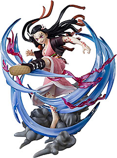 ＜フィギュアーツZERO 鬼滅の刃 竈門禰豆子 鬼化進行時 約200ｍｍ PVC&ABS製 塗装済み可動フィギュア＞