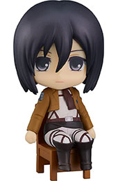 ＜ねんどろいど Swacchao！ 進撃の巨人 ミカサ アッカーマン ノンスケール プラスチック製 塗装済み可動フィギュア＞
