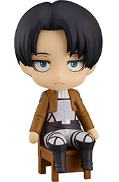 ＜ねんどろいど Swacchao！ 進撃の巨人 リヴァイ ノンスケール プラスチック製 塗装済み可動フィギュア＞