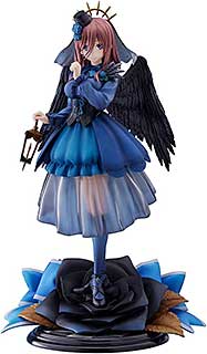 <五等分の花嫁∬ 中野三玖 堕天使ver. 1/7スケール プラスチック製 塗装済み完成品フィギュア>