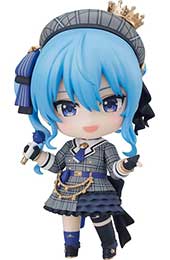 <ねんどろいど ホロライブプロダクション 星街すいせい ノンスケール プラスチック製 塗装済み可動フィギュア>