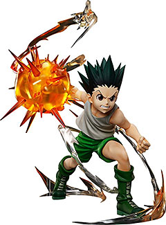 <HUNTER×HUNTER ゴン フリークス 1/4スケール プラスチック製 塗装済み完成品フィギュア>