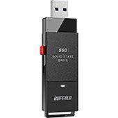 ＜バッファロー SSD 外付け 1.0TB 超小型 コンパクト ポータブル PS5/PS4対応(メーカー動作確認済) USB3.2Gen1 ブラック SSD-PUT1.0U3-B/N＞