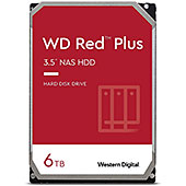 ＜ウエスタンデジタル ウエスタンデジタル 内蔵 HDD WD Red Plus 6TB NAS RAID (CMR) 3.5インチ WD60EFPX-EC 【国内正規代理店品】＞