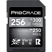 ＜ProGrade Digital (プログレードデジタル) 【SDXC UHS-II V90】 COBALT 300R メモリーカード 正規輸入品 (256GB)＞