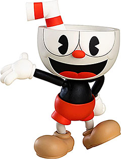 ＜ねんどろいど Cuphead カップヘッド ノンスケール プラスチック製 塗装済み可動フィギュア＞