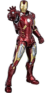 ＜Marvel Studios The Infinity Saga[マーベル スタジオ インフィニティ サーガ] DLX Iron Man Mark 7[DLX アイアンマン マーク7] 1/12スケール ABS&PVC&亜鉛合金&その他の金属製 塗装済み可動フィギュア
＞