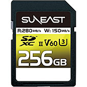 ＜SUNEAST SDXCカード UHS-II V60 最大280MB/s U3 4K UHD ULTIMATE PRO プロフェッショナル メモリーカード (256GB)＞