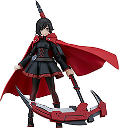 ＜figma RWBY 氷雪帝国 ルビー ローズ ノンスケール プラスチック製 塗装済み可動フィギュア＞