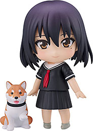 ＜ねんどろいど 世界の終わりに柴犬と ご主人＆ハルさん ノンスケール プラスチック製 塗装済み可動フィギュア＞