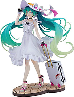 ＜初音ミク GTプロジェクト レーシングミク 2021 Private Ver. 1/7スケール プラスチック製 塗装済み完成品フィギュア＞