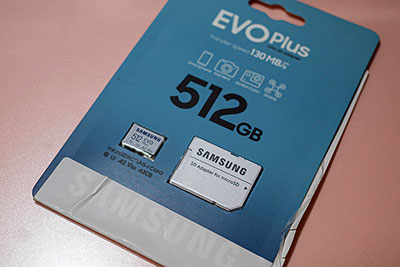 ＜Samsung microSDカード 512GB EVO Plus microSDXC UHS-I U3 Nintendo Switch 動作確認済 最大転送速度130MB/秒 MB-MC512KA/EC 国内正規保証品＞