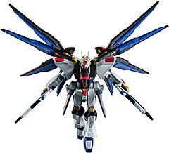 ＜GUNDAM UNIVERSE 機動戦士ガンダムSEED DESTINY ZGMF-X20A STRIKE FREEDOM GUNDAM 約150mm PVC&ABS製 塗装済み可動フィギュア＞