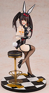 ＜【限定販売】KDcolle デート・ア・ライブ 原作版 時崎狂三 黒バニーver. 1/7 完成品フィギュア[KADOKAWA] ＞