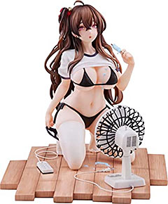 ＜夏の終わり JK 少女 1/6スケール PVC&ABS製 塗装済み完成品フィギュア 18禁特典版＞