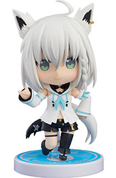 ＜ねんどろいど ホロライブプロダクション 白上フブキ ノンスケール プラスチック製 塗装済み可動フィギュア 再販分＞