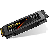 ＜SUNEAST 2TB NVMe SSD PCIe Gen 4.0×4 with DRAM搭載(最大読込: 7,000MB/s 最大書き：6,500MB/s) PS5確認済み アルミ合金ヒートシンク付き M.2 Type 2280 内蔵 SSD 3D TLC 国内正規品 メーカー5年保証 SE900NVG70-02TB＞