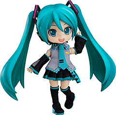 ＜ねんどろいどどーる キャラクター ボーカル シリーズ01 初音ミク 初音ミク ノンスケール 布&磁石&プラスチック製 塗装済み可動フィギュア 再販分＞