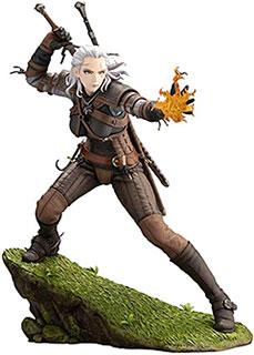 ＜ウィッチャー THE WITCHER美少女 ゲラルト 1/7スケール PVC製 塗装済み完成品 フィギュア＞